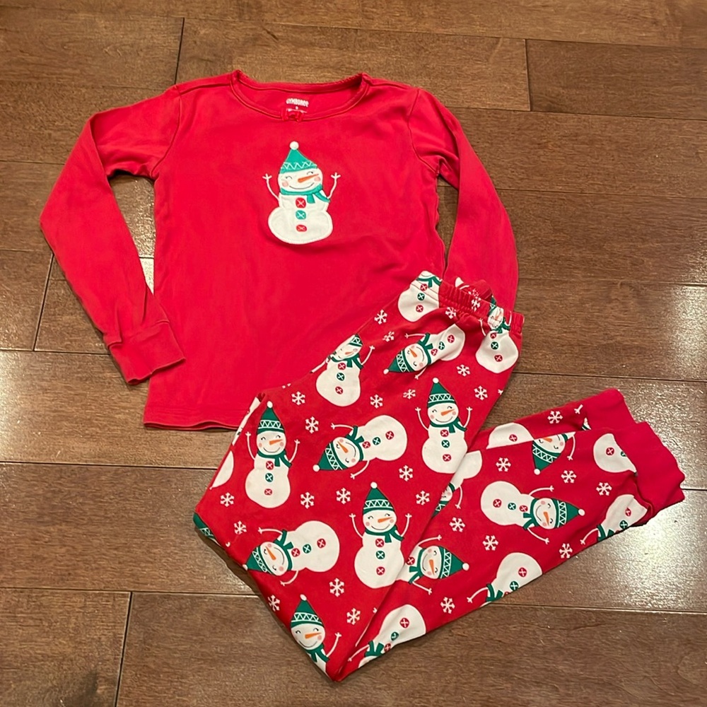 Gymboree Snowman Pajama